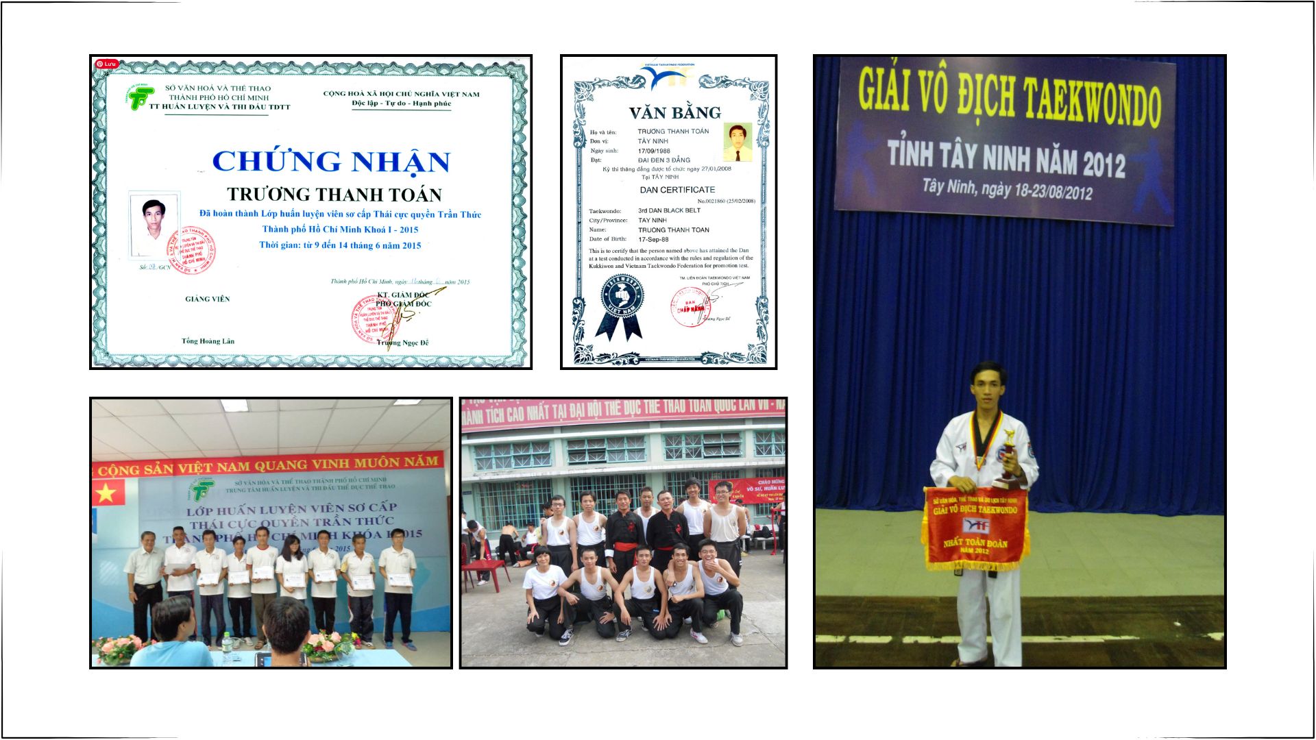 Thành tích thể thao đáng ngưỡng mộ