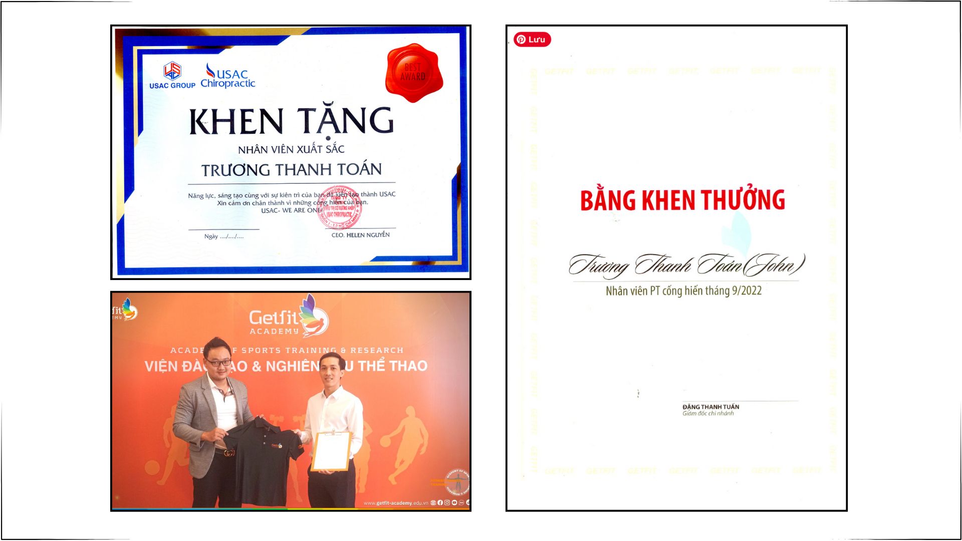 Khen thưởng nhân viên tiêu biểu, xuất sắc